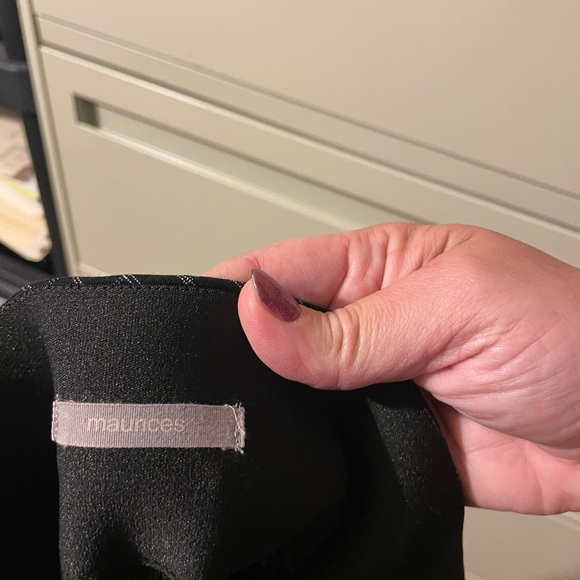 GUC Maurice’s Grid Plaid Pull-on Dress Pants Size 22 - Picture 4 of 5